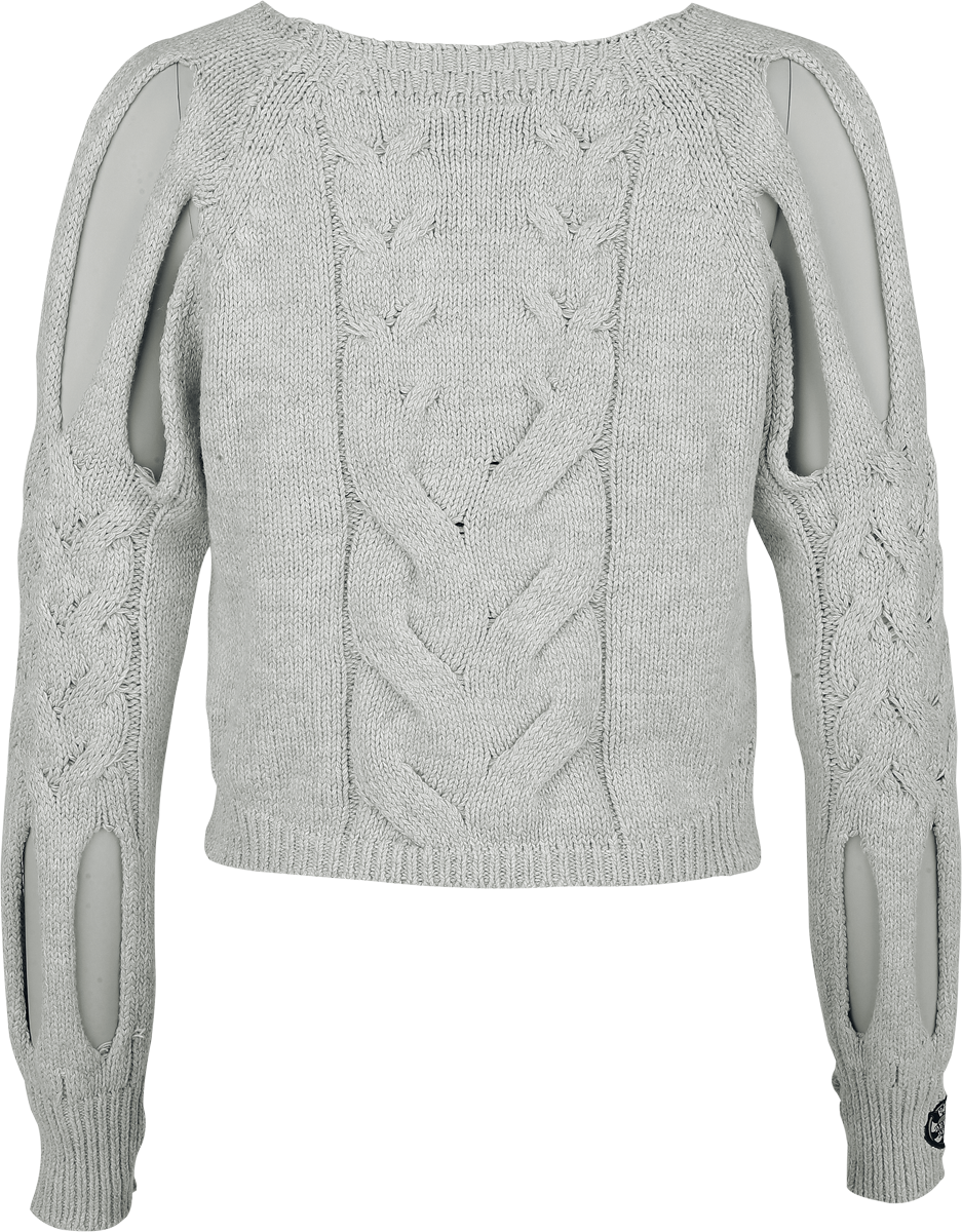 Pull tricoté  de Beetlejuice - Beware of Sandworms - S à XXL - pour Femme - blanc - Beetlejuice - View 2