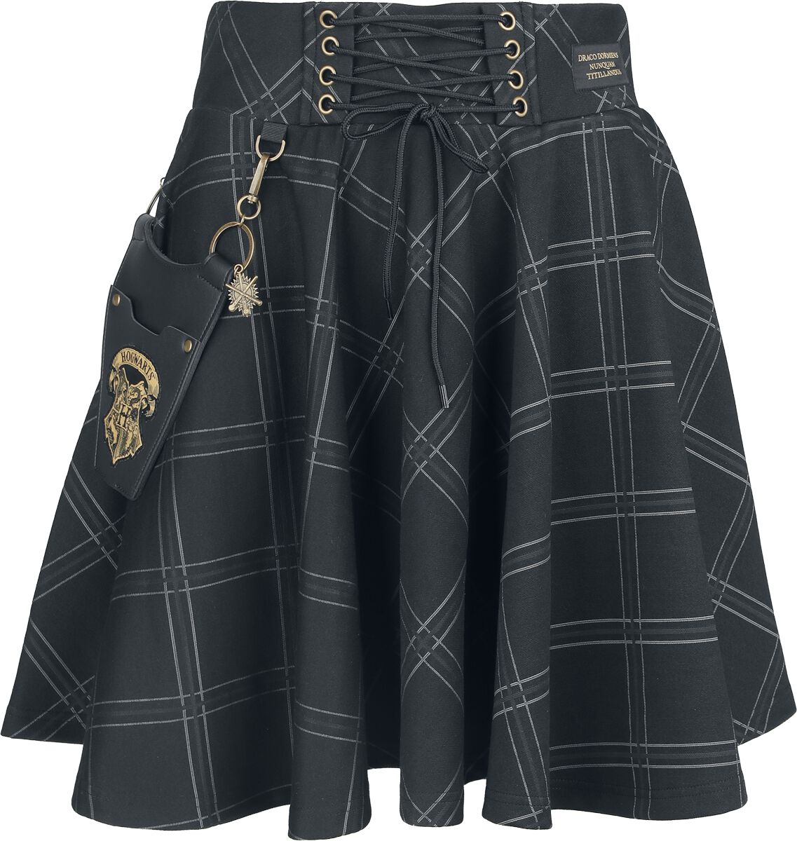 Jupe courte  de Harry Potter - Dark Academia Nocturnal Stroll with Magic - S à XXL - pour Femme - multicolore - Harry Potter