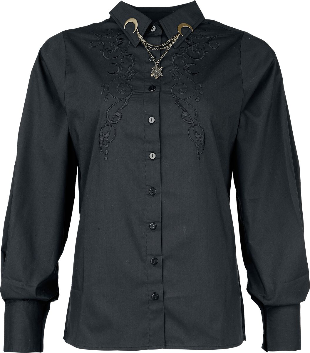 Chemisier  de Harry Potter - Dark Academia Nocturnal Stroll with Magic - S à XXL - pour Femme - noir - Harry Potter