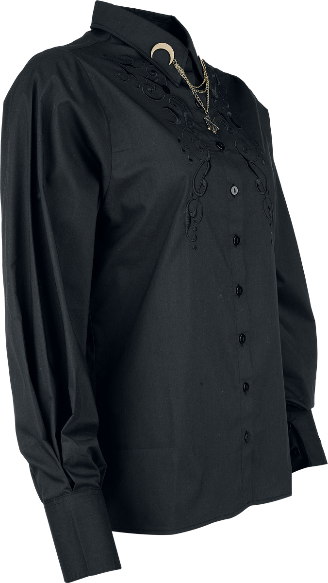 Chemisier  de Harry Potter - Dark Academia Nocturnal Stroll with Magic - S à XXL - pour Femme - noir - Harry Potter - View 2
