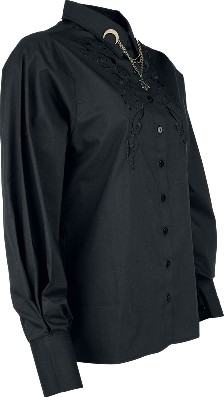 Chemisier  de Harry Potter - Dark Academia Nocturnal Stroll with Magic - S à XXL - pour Femme - noir - Harry Potter - View 2