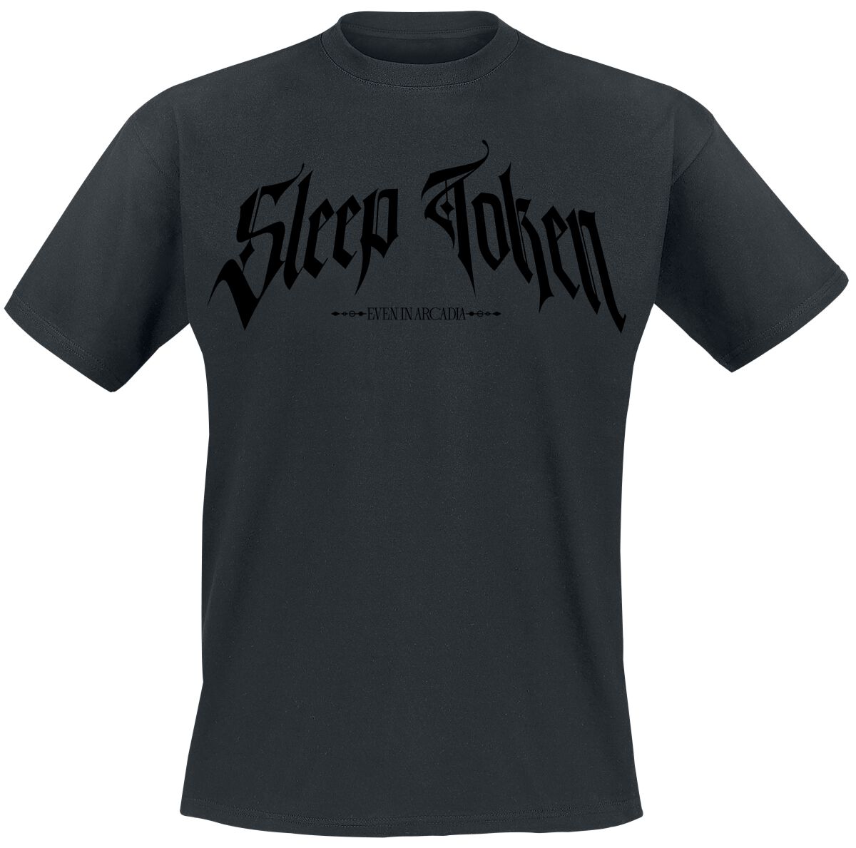 T-Shirt Manches courtes  de Sleep Token - Even In Arcadia - 3D Print - S à 4XL - pour Homme - noir - Sleep Token