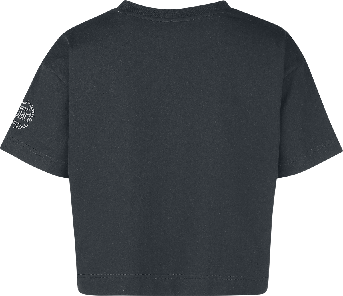 T-Shirt Manches courtes  de Harry Potter - Dark Academia Nocturnal Stroll at Hogwarts - S à XXL - pour Femme - noir - Harry Potter - View 2