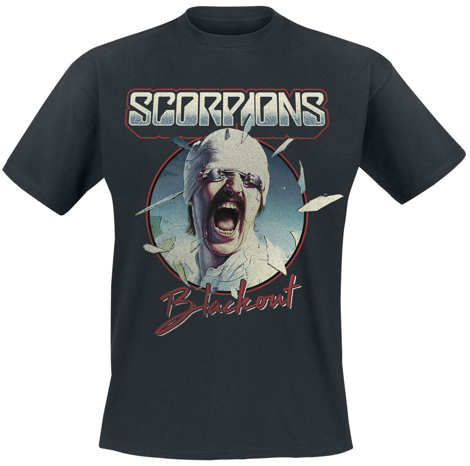 T-Shirt Manches courtes  de Scorpions - Blackout Tour 1982 - S à 3XL - pour Homme - noir - Scorpions