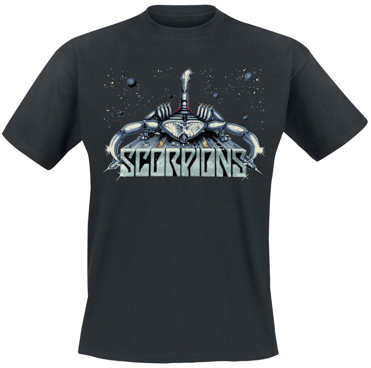 T-Shirt Manches courtes  de Scorpions - European Invasion - S à 3XL - pour Homme - noir - Scorpions