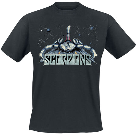 T-Shirt Manches courtes  de Scorpions - European Invasion - S à 3XL - pour Homme - noir - Scorpions