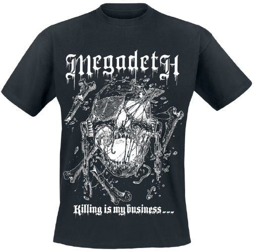 T-Shirt Manches courtes  de Megadeth - Riddick - S à 3XL - pour Homme - noir - Megadeth