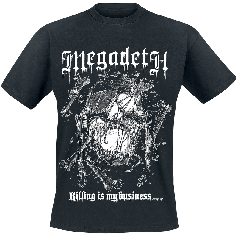 T-Shirt Manches courtes  de Megadeth - Riddick - S à 3XL - pour Homme - noir - Megadeth - View 2