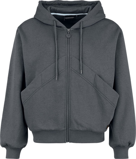 Sweat-shirt zippé à capuche  de Supernatural - Moons and Salt Circles - S à XXL - pour Femme - gris - Supernatural