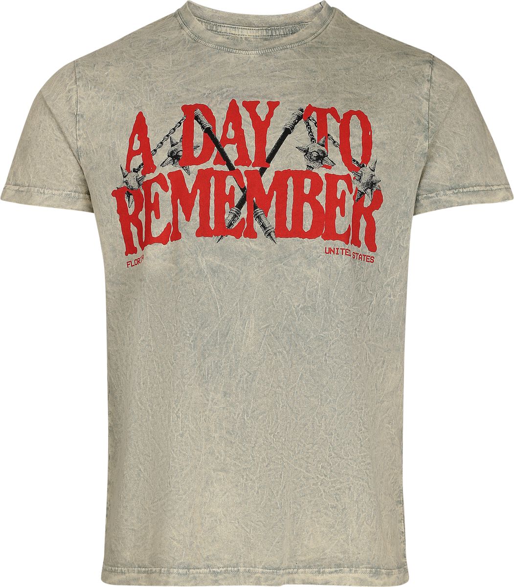 T-Shirt Manches courtes  de A Day To Remember - To The Death - S à 3XL - pour Homme - beige - A Day To Remember