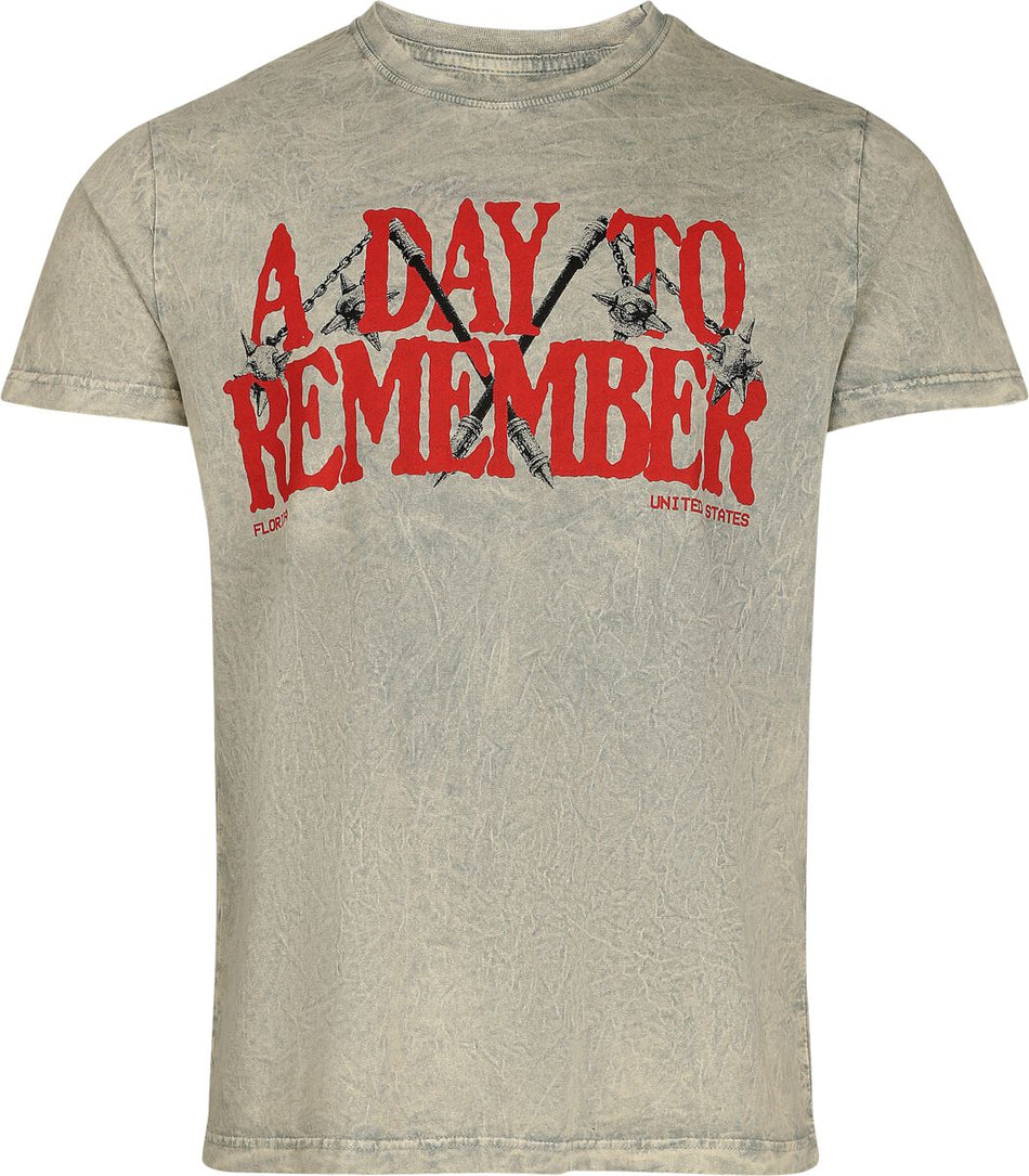T-Shirt Manches courtes  de A Day To Remember - To The Death - S à 3XL - pour Homme - beige - A Day To Remember