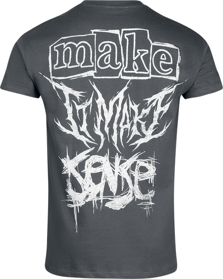 T-Shirt Manches courtes  de A Day To Remember - Make it Make Sense - S à 3XL - pour Homme - gris foncé - A Day To Remember - View 2