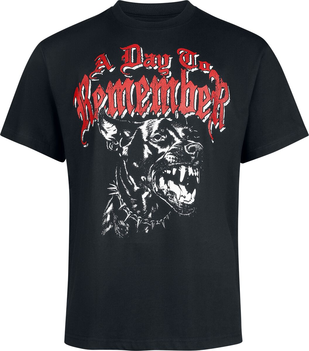 T-Shirt Manches courtes  de A Day To Remember - Hound - S à XXL - pour Homme - noir - A Day To Remember