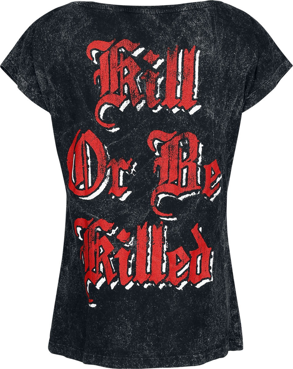T-Shirt Manches courtes  de A Day To Remember - Hound - S à XXL - pour Femme - anthracite - A Day To Remember - View 2