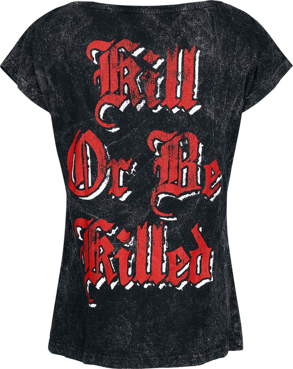 T-Shirt Manches courtes  de A Day To Remember - Hound - S à XXL - pour Femme - anthracite - A Day To Remember - View 2