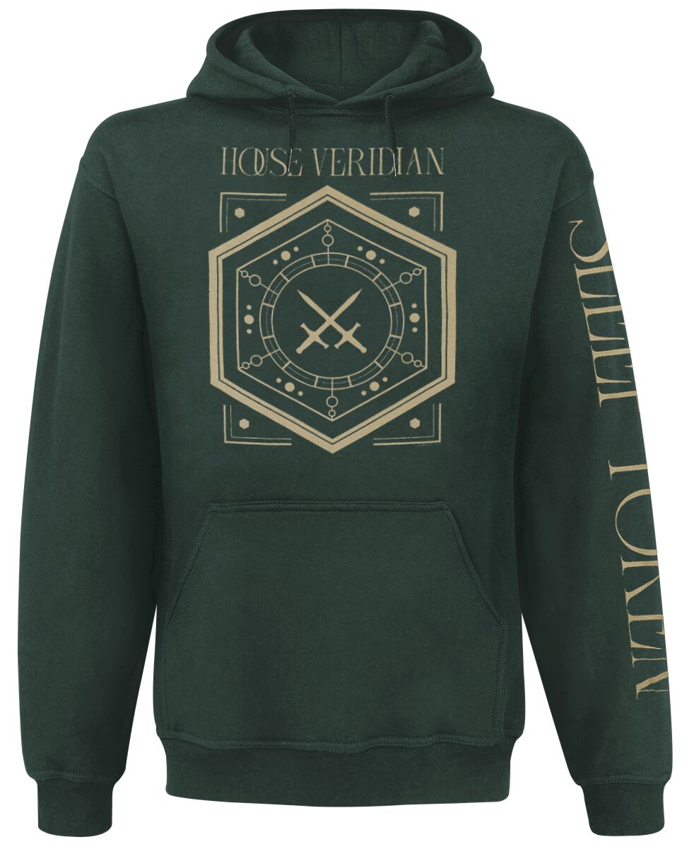Sweat-shirt à capuche  de Sleep Token - House Veridian - S à 4XL - pour Homme - vert - Sleep Token