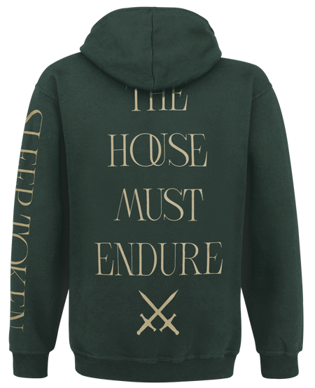 Sweat-shirt à capuche  de Sleep Token - House Veridian - S à 4XL - pour Homme - vert - Sleep Token - View 2