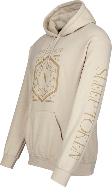 Sweat-shirt à capuche  de Sleep Token - Feathered Host 2 - S à 3XL - pour Homme - sable - Sleep Token - View 2