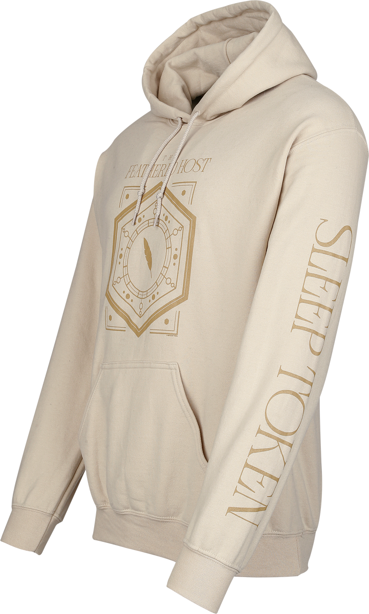 Sweat-shirt à capuche  de Sleep Token - Feathered Host 2 - S à 3XL - pour Homme - sable - Sleep Token - View 2