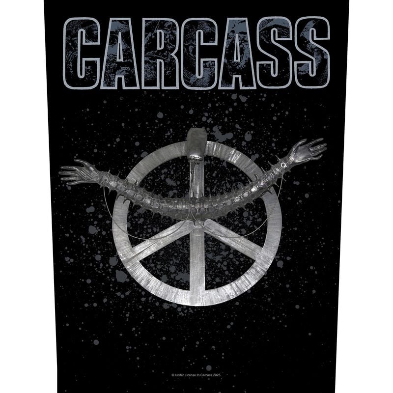 Dossard  de Carcass - Heartwork - pour Indifférent - multicolore - Carcass