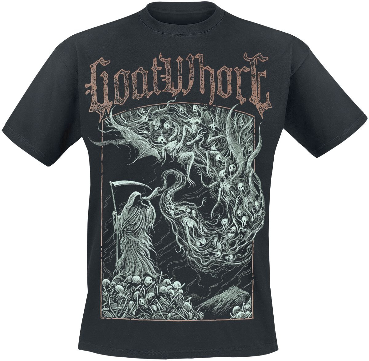 T-Shirt Manches courtes  de Goatwhore - Harbinger - S à XL - pour Homme - noir - Goatwhore