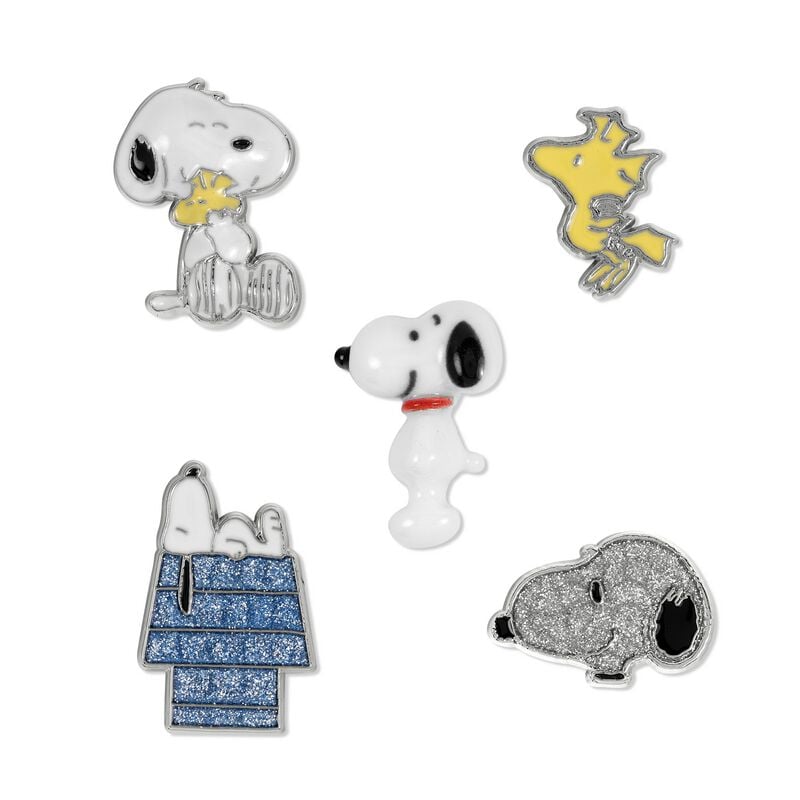 Pin's  de Snoopy - Snoopy & Woodstock - Lot de 5 Pins - pour Indifférent - multicolore - Snoopy