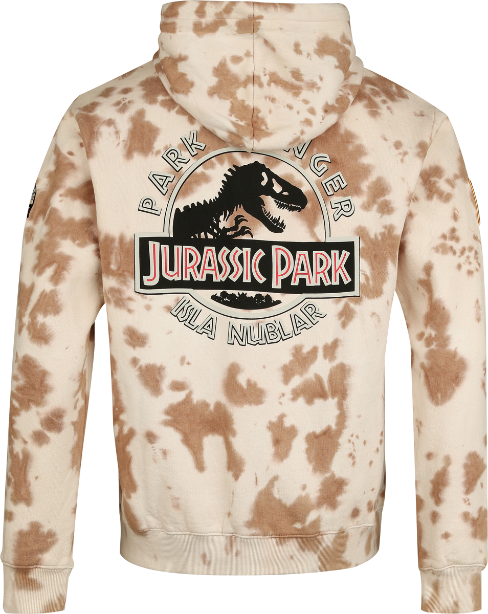 Sweat-shirt zippé à capuche  de Jurassic Park - Isla Nublar Staff Park Ranger - S à XL - pour Homme - multicolore - Jurassic Park - View 2