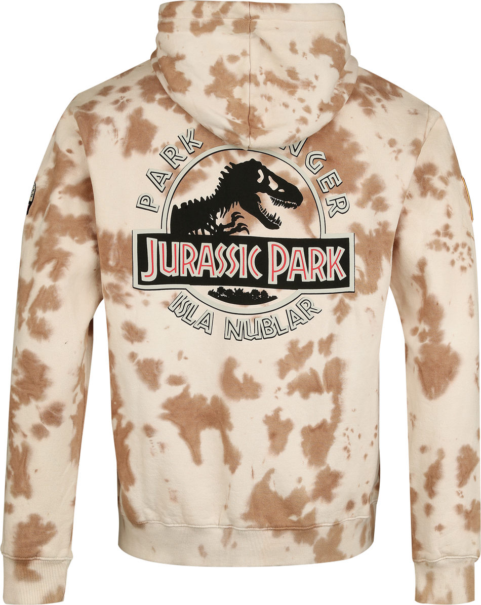 Sweat-shirt zippé à capuche  de Jurassic Park - Isla Nublar Staff Park Ranger - S à XL - pour Homme - multicolore - Jurassic Park - View 2
