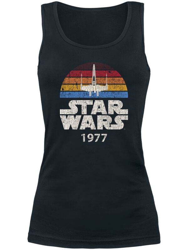 Débardeur  de Star Wars - X-Wing 77 - S à XL - pour Femme - noir - Star Wars