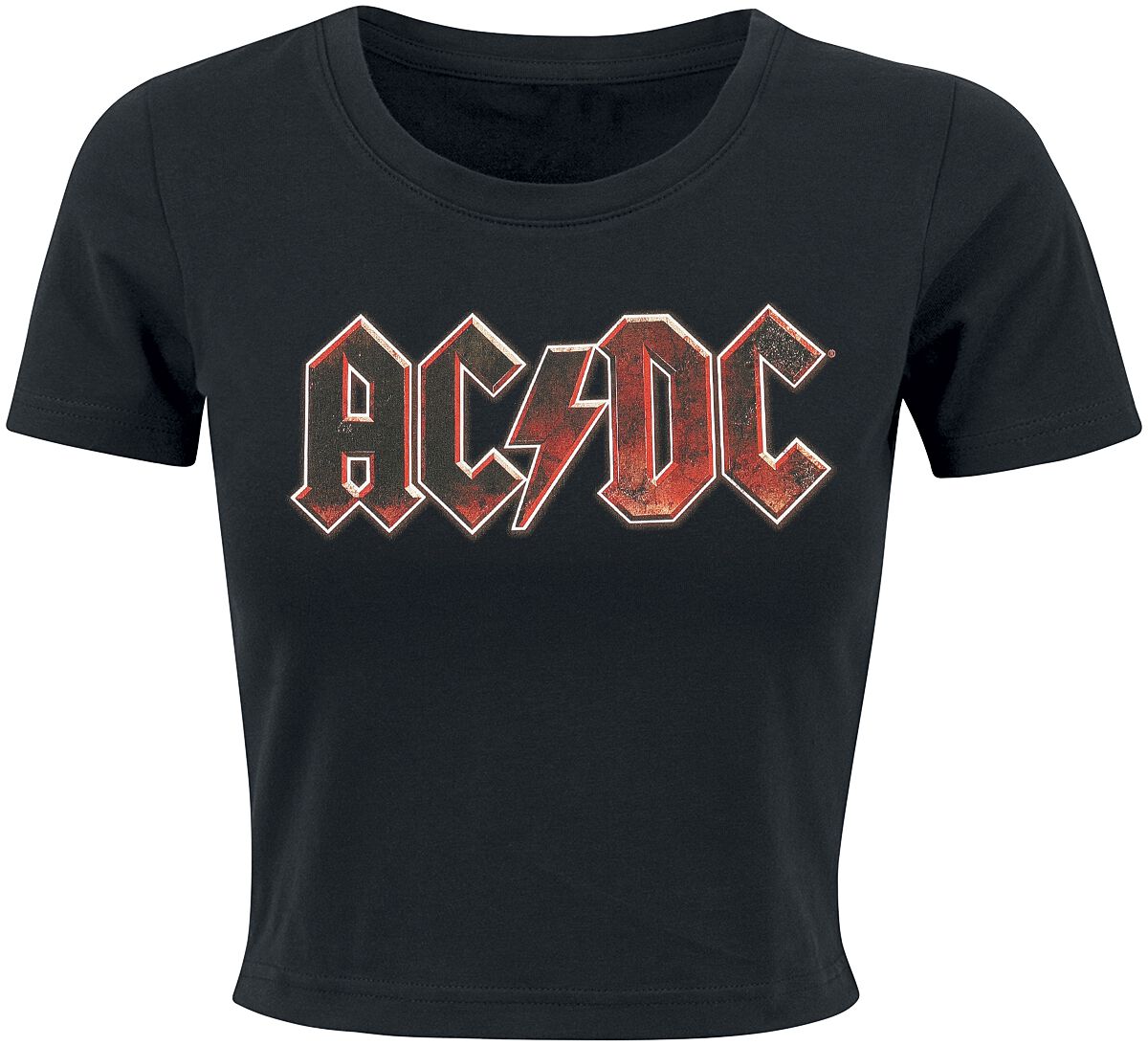 T-Shirt Manches courtes  de AC/DC - Metal Logo - S à XXL - pour Femme - noir - AC/DC
