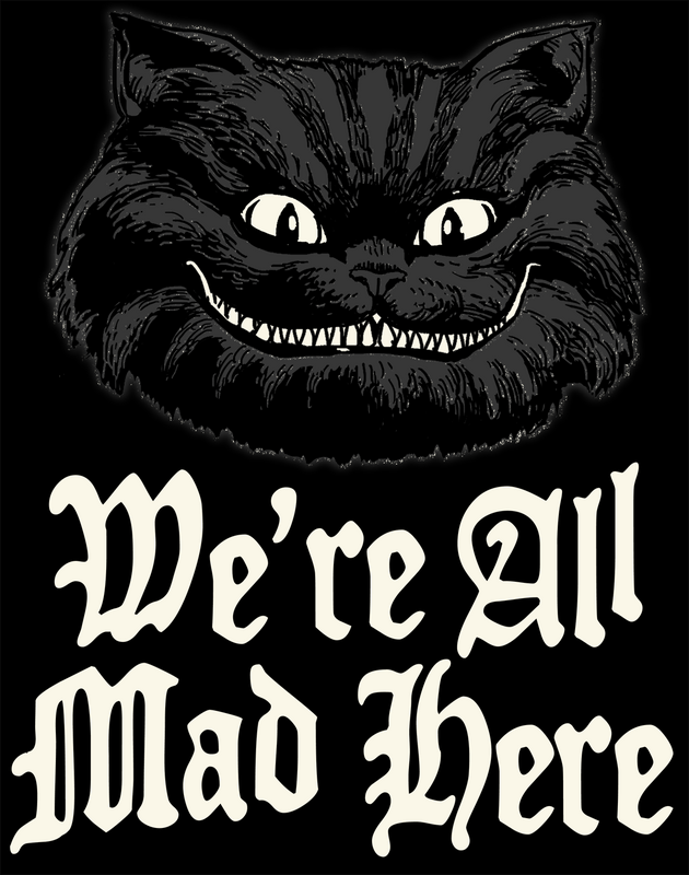 Débardeur Disney de Alice Au Pays Des Merveilles - We're All Mad Here - S à XXL - pour Femme - noir - Alice Au Pays Des Merveilles - View 2