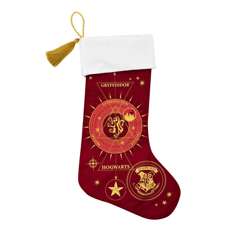 Articles De Décoration  de Harry Potter - Gryffondor - Chaussette de Noël - pour Unisexe - multicolore - Harry Potter