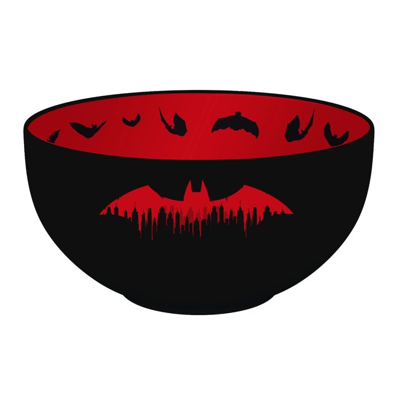 Bol à céréales  de Batman - pour Indifférent - noir/rouge - Batman