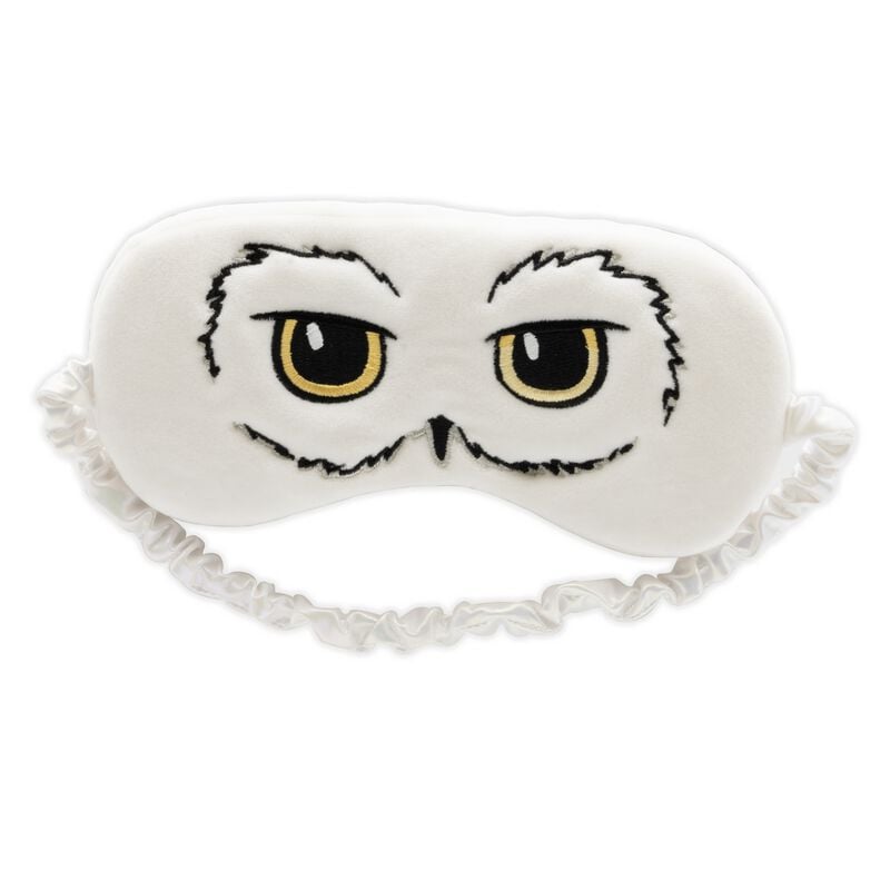 Masque de repos  de Harry Potter - Hedwige - Standard - pour Femme - blanc/noir - Harry Potter
