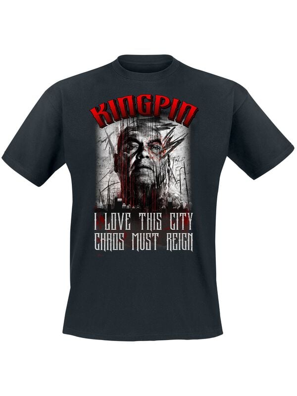 T-Shirt Manches courtes  de Daredevil - Kingpin - S à 3XL - pour Homme - noir - Daredevil