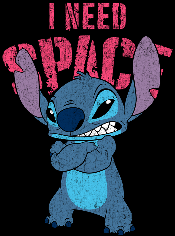Débardeur Disney de Lilo & Stitch - I Need Space - S à XXL - pour Femme - noir - Lilo & Stitch - View 2