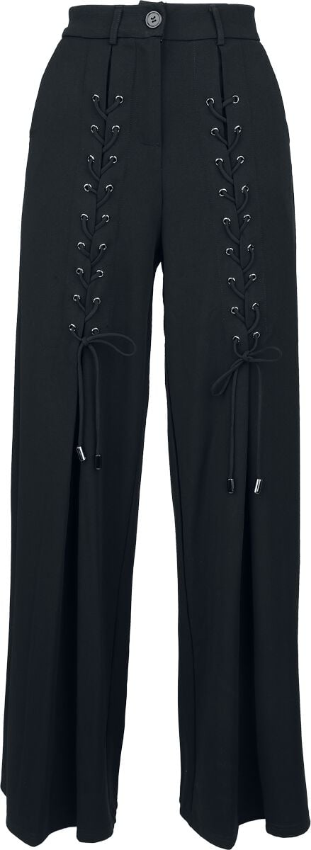 Pantalon en toile Gothic de Killstar - Nocturne Nights - Raven's Lament - Pantalon - M à 3XL - pour Femme - noir - Killstar
