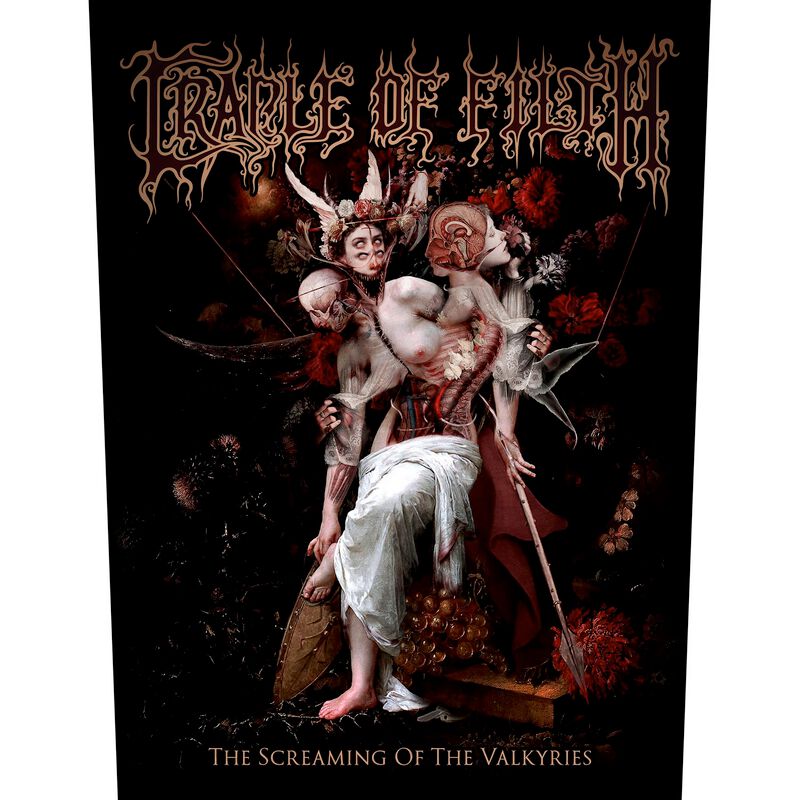 Dossard  de Cradle Of Filth - The Screaming Of The Valkyries - pour Indifférent - multicolore - Cradle Of Filth