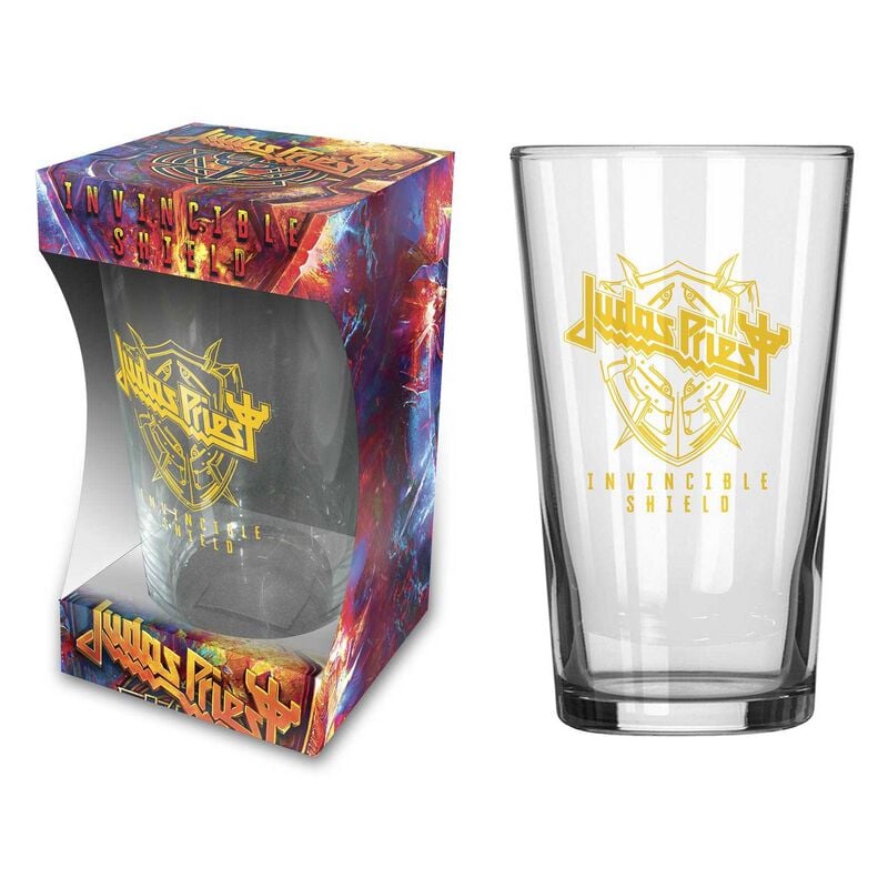 Verre à bière  de Judas Priest - Invincible Shield - pour Unisexe - transparent - Judas Priest