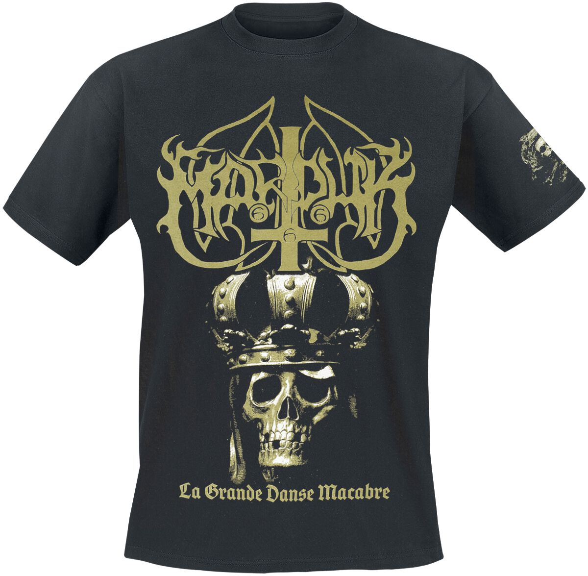 T-Shirt Manches courtes  de Marduk - La grande danse macabre - S à XXL - pour Homme - noir - Marduk