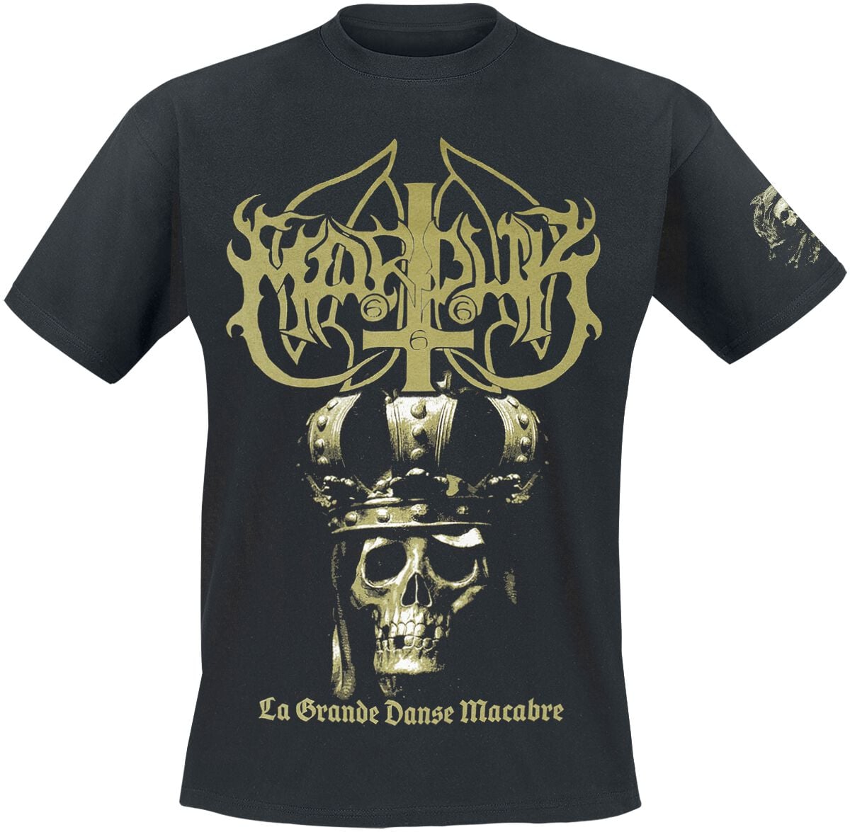 T-Shirt Manches courtes  de Marduk - La grande danse macabre - S à XXL - pour Homme - noir - Marduk