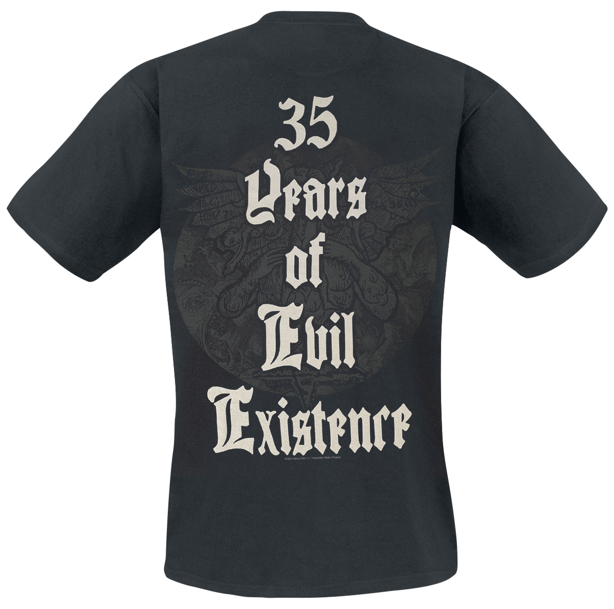 T-Shirt Manches courtes  de Rotting Christ - 35 Years Of Evil Existence - S à XXL - pour Homme - noir - Rotting Christ - View 2