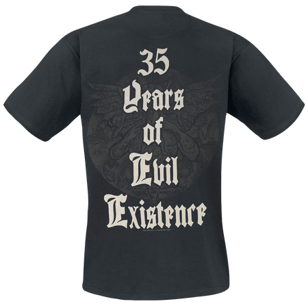 T-Shirt Manches courtes  de Rotting Christ - 35 Years Of Evil Existence - S à XXL - pour Homme - noir - Rotting Christ - View 2