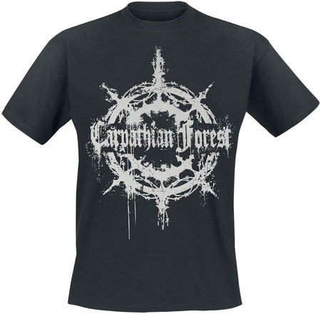 T-Shirt Manches courtes  de Carpathian Forest - The Horns - S à XXL - pour Homme - noir - Carpathian Forest