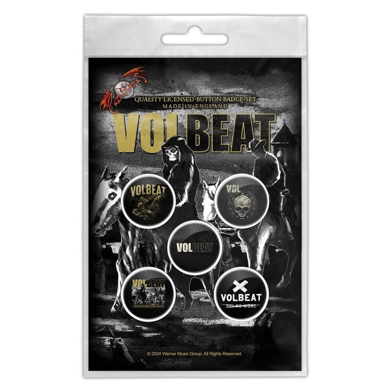 Badge  de Volbeat - Outlaw Gentleman - pour Unisexe - multicolore - Volbeat