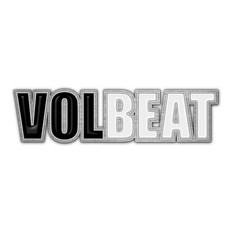 Pin's  de Volbeat - Logo - pour Indifférent - couleur argent - Volbeat