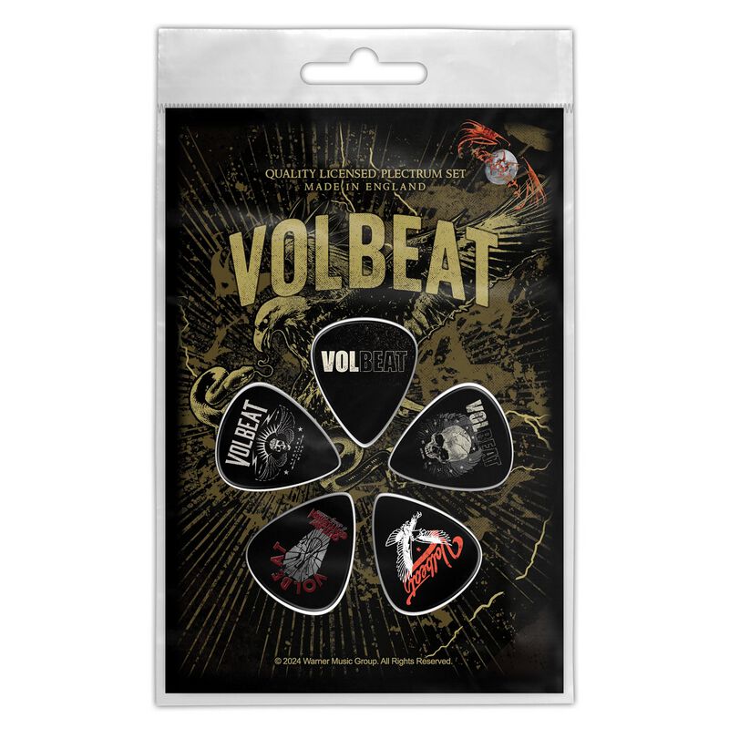 Lot de médiators  de Volbeat - Outlaw Gentleman - pour Unisexe - multicolore - Volbeat