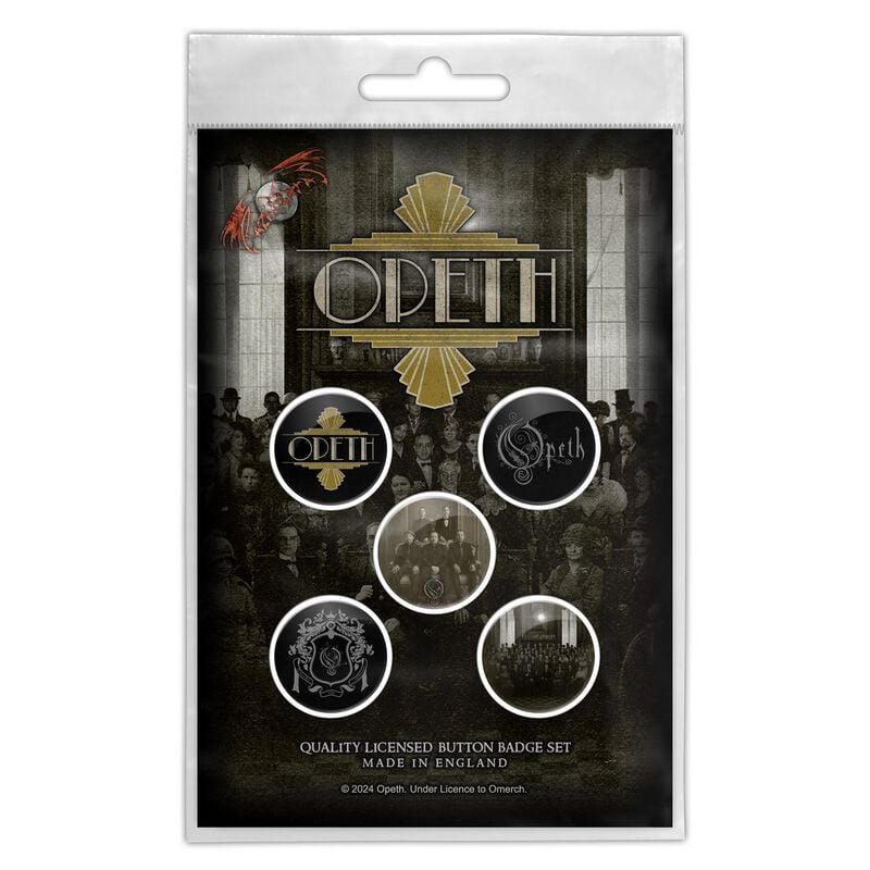 Badge  de Opeth - The Last Will And Testament - pour Indifférent - multicolore - Opeth