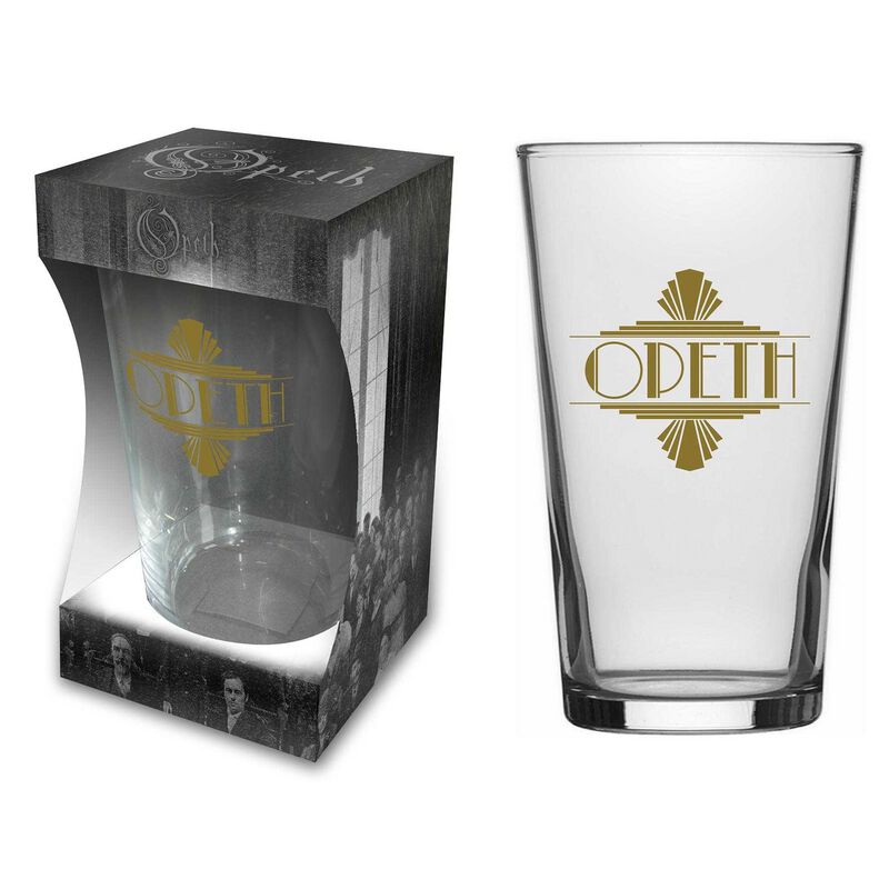 Verre à bière  de Opeth - Art Deco Logo - pour Unisexe - transparent - Opeth