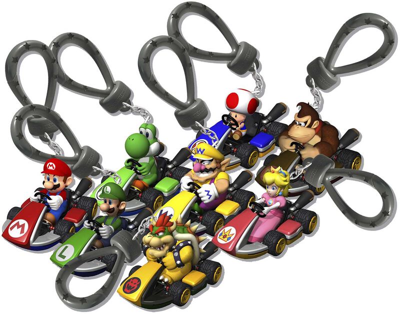 Pendentif sac à dos Gaming de Super Mario - Mario Kart - Backpack Buddies - pour Unisexe - multicolore - Super Mario
